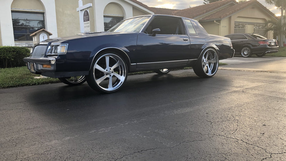 1987 Buick Regal with Intro Twisted Rally wheels, photo 2 of 3