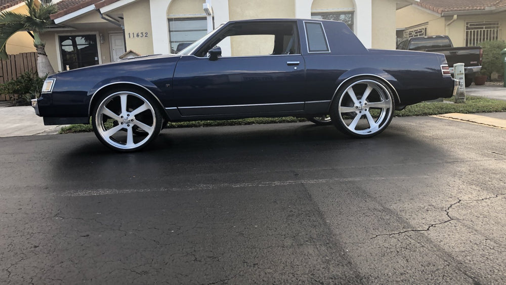 1987 Buick Regal with Intro Twisted Rally wheels, photo 3 of 3