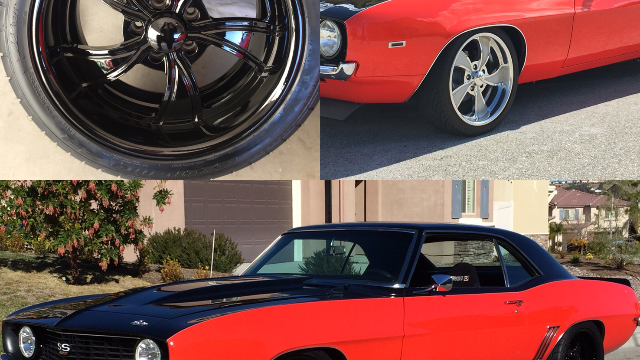 1969 Chevrolet Camaro with Intro Twisted Vista wheels, photo 1 of 1