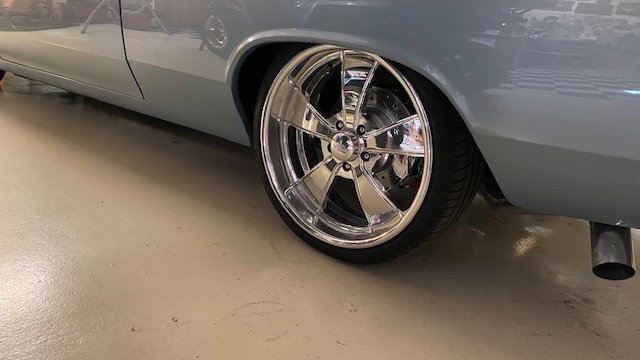 1965 Chevrolet Chevelle Z16 with Intro V-Rod wheels, photo 4 of 6