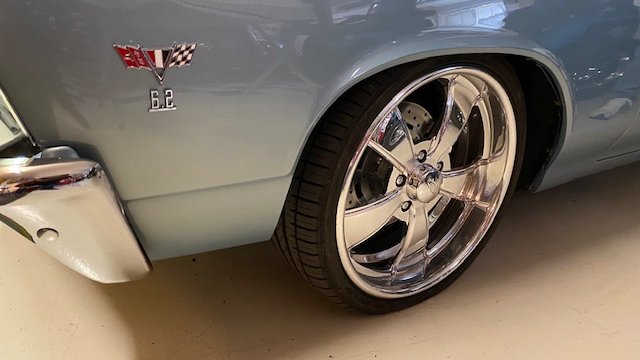 1965 Chevrolet Chevelle Z16 with Intro V-Rod wheels, photo 5 of 6