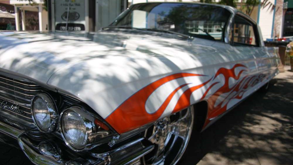 Cadillac Coupe de Ville with Intro V-Rod wheels, photo 1 of 4