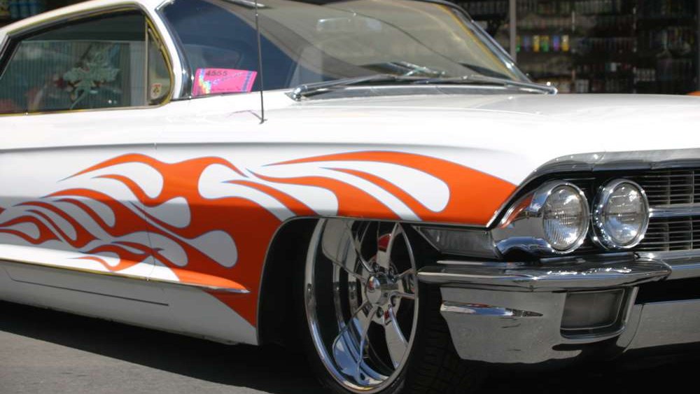 Cadillac Coupe de Ville with Intro V-Rod wheels, photo 3 of 4