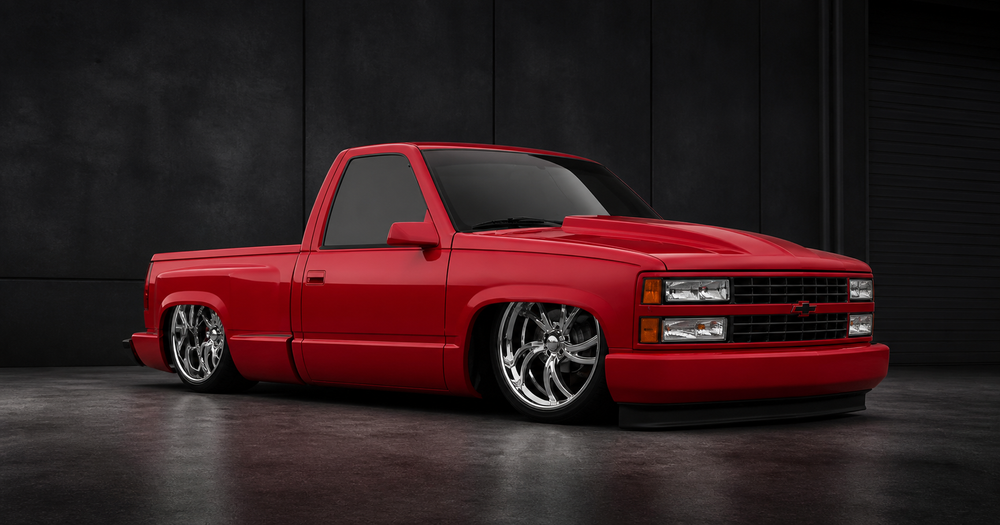 Intro Wheels Spyder Exposed 5 on Bagged C1500 – 24x9 & 24x12